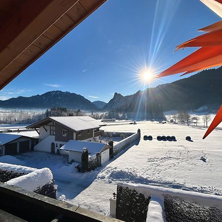 Ferienwohnung Mit Bergblick ウンターアンマーガウ エクステリア 写真