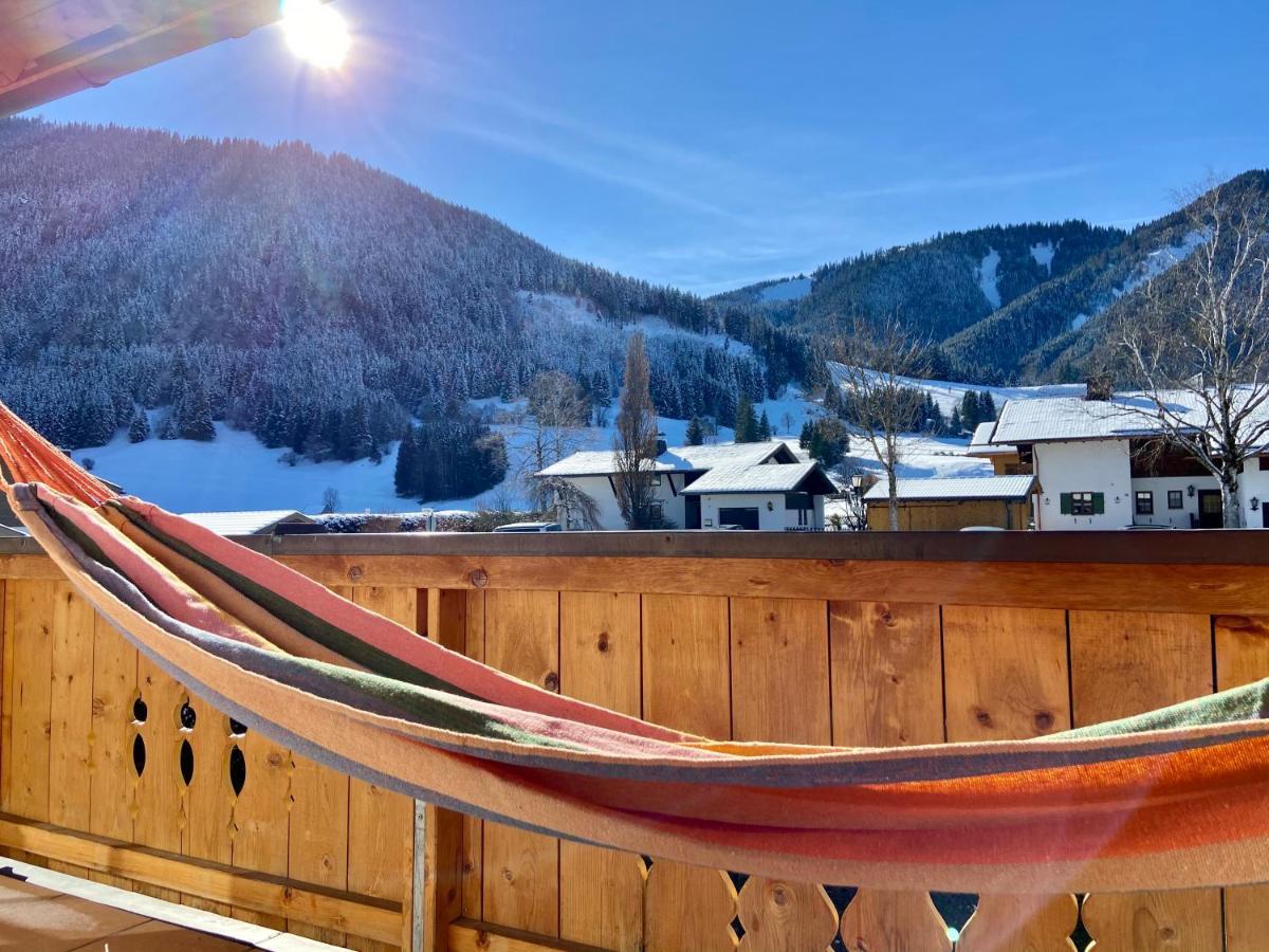 Ferienwohnung Mit Bergblick ウンターアンマーガウ エクステリア 写真